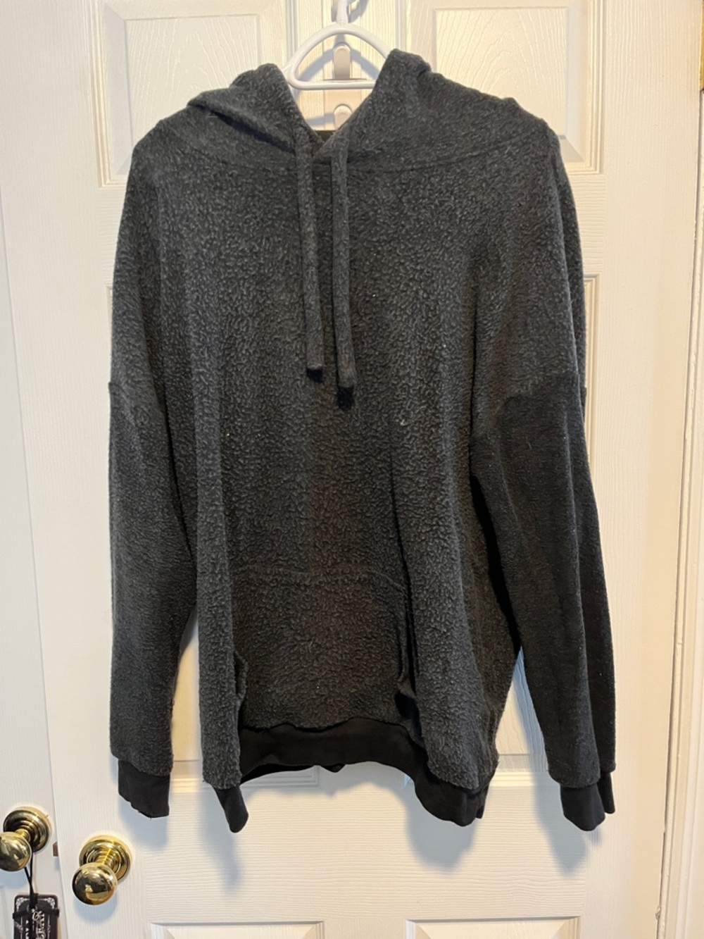 Unisex Soft Serve Clothing Black Hoodie